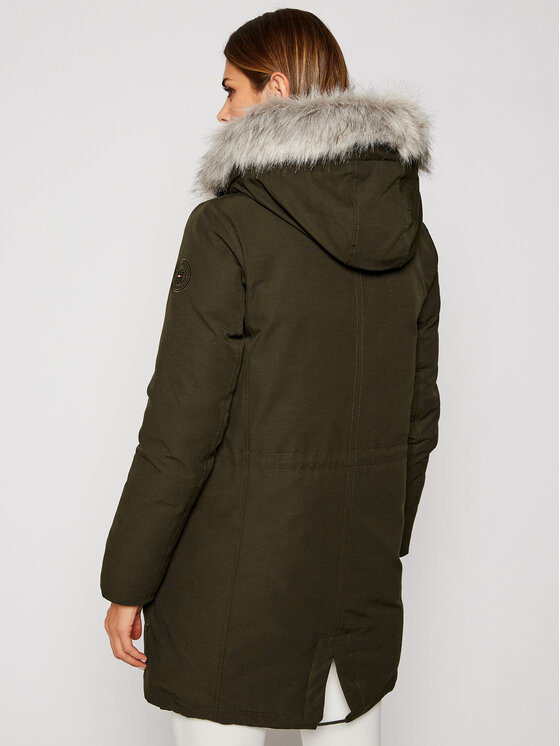 barbour jacke orange