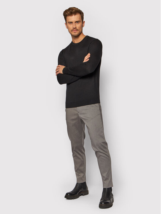 Selected Homme Selected Homme Pulover Town 16079772 Črna Regular Fit