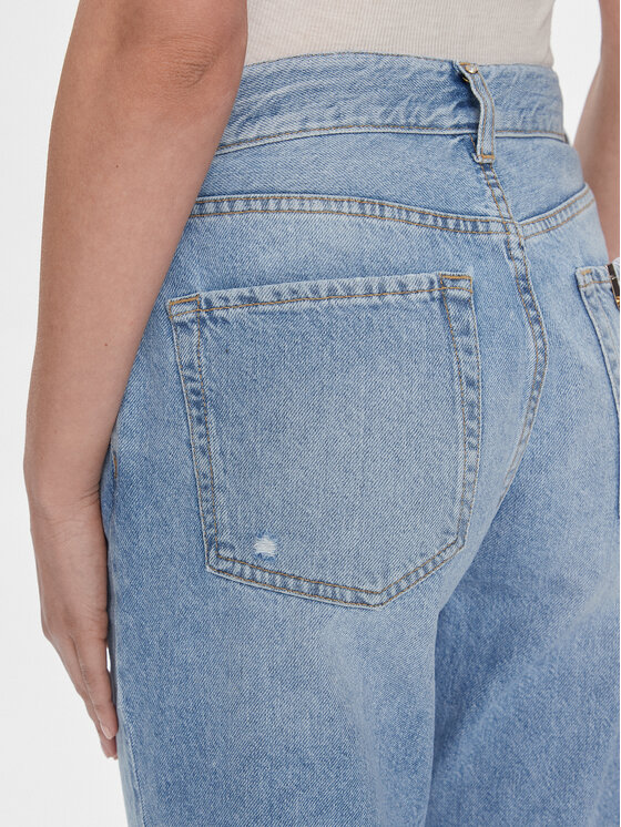 Liu Jo Liu Jo Džínsy UA4156 D4666 Modrá Boyfriend Fit