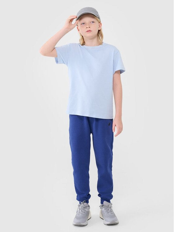 4F 4F T-shirt 4FJWSS25TTSHM2324-33S Blu Oversize