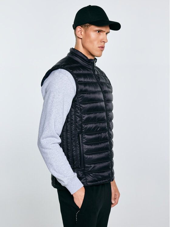 BIG STAR BIG STAR Kamizelka JAXOON Czarny Basic Fit