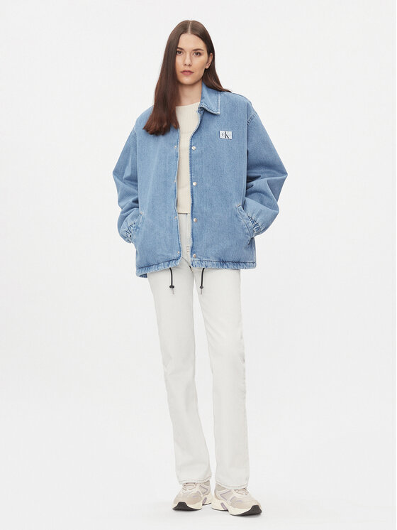 Calvin Klein Jeans Calvin Klein Jeans Traperice J20J222139 Plava Straight Fit