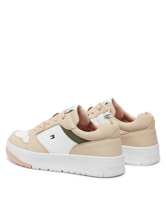 Tommy Hilfiger Tommy Hilfiger Tossud Low Cut Lace-Up Sneaker T3A9-33527-1269 S Valge