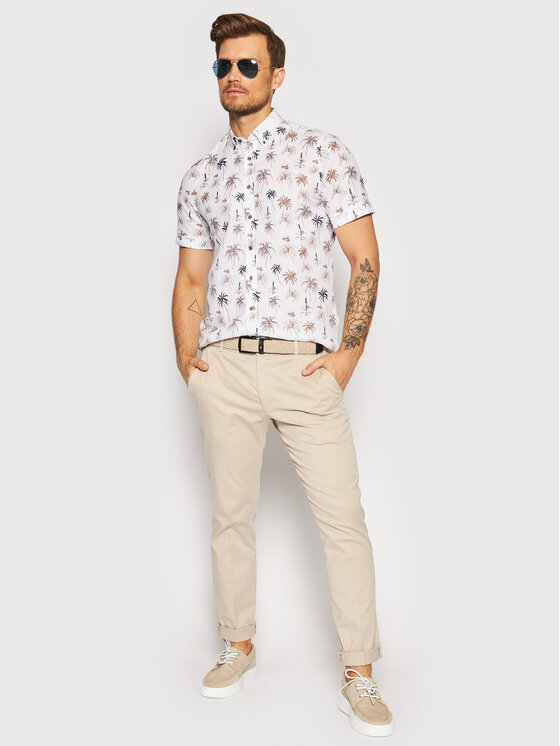Camicia 9450 78547 Bianco Modern Fit