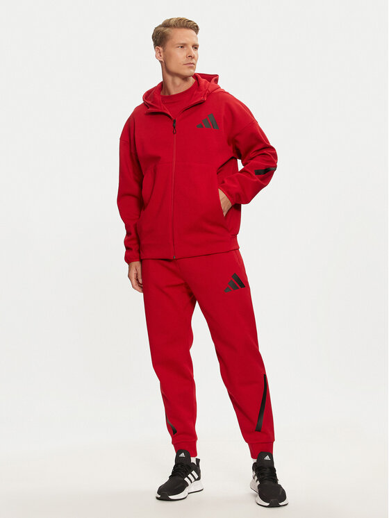adidas adidas Sweatshirt Z.N.E. JF6540 Rot Regular Fit