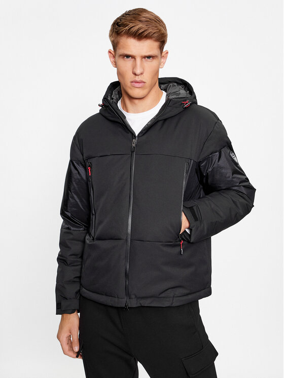EA7 Emporio Armani Zimné bundy 6RPB10 PNEEZ 1200 Čierna Regular Fit