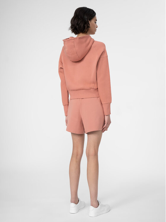 4F 4F Спортни шорти 4FSS23TSHOF070 Розов Regular Fit