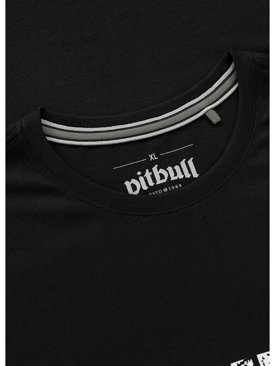 PITBULL PITBULL T-Shirt REBEL BORN Czarny Regular Fit