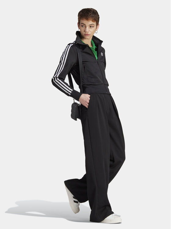 adidas adidas Bluză adicolor Classics Firebird IL8764 Negru Regular Fit