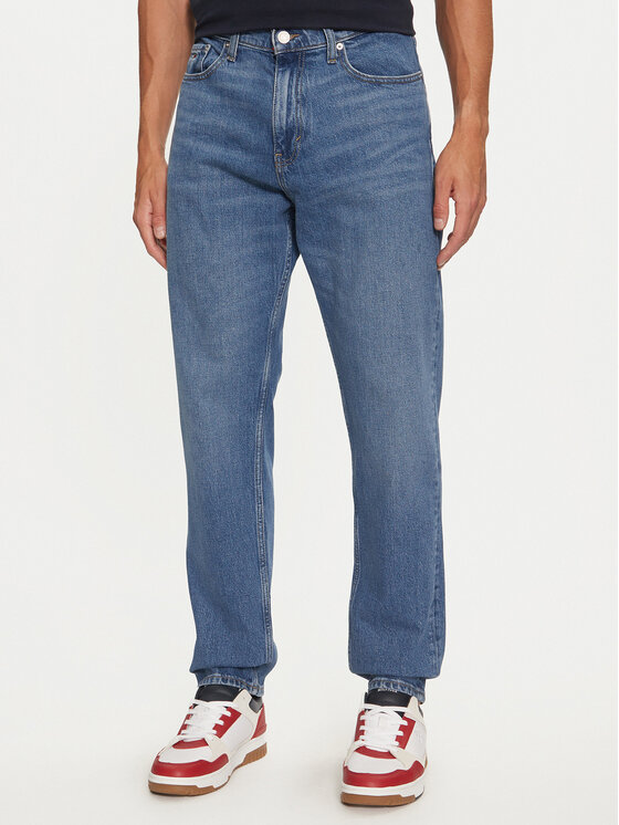 Tommy Jeans Džínsy Isaac DM0DM20179 Modrá Relaxed Fit