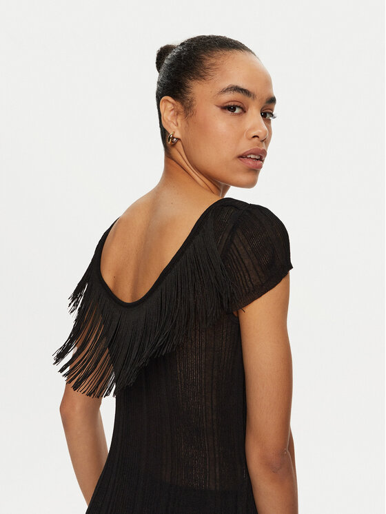 PINKO PINKO Top 103588 A1V8 Črna Slim Fit