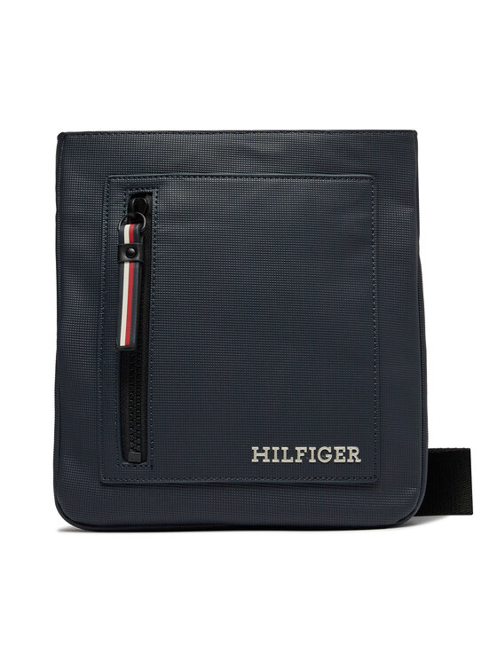Tommy Hilfiger Tommy Hilfiger Ľadvinka Th Pique Mini Crossover AM0AM11783 Tmavomodrá