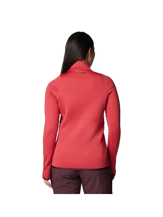 Columbia Columbia Bluza 208533 Czerwony Regular Fit