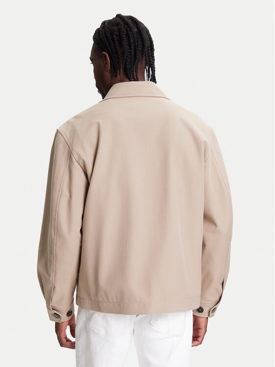 Tommy Hilfiger Tommy Hilfiger Giacca di transizione F1 Movie Mechanics MW0MW41370 Beige Regular Fit