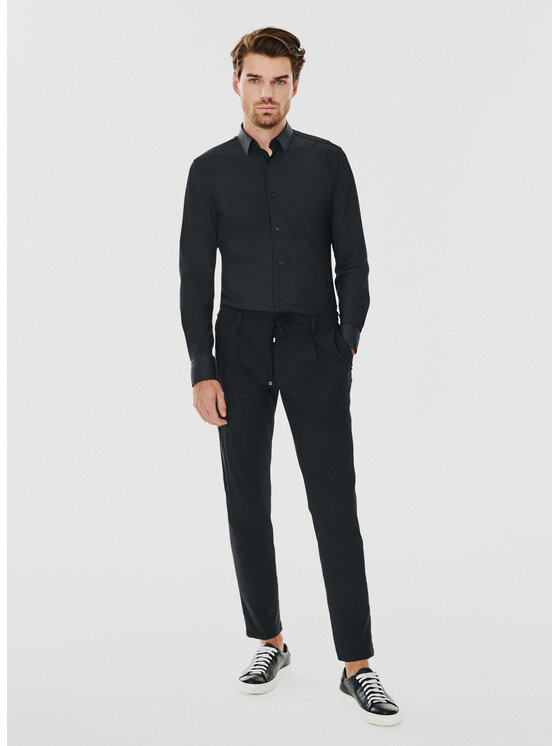 Pako Lorente Pako Lorente Koszula P24WF-1X-044 Czarny Slim Fit