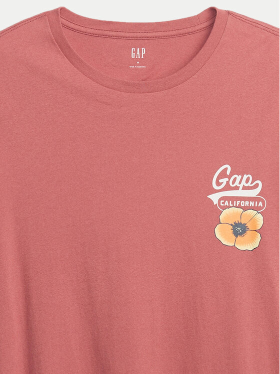 Gap Gap T-Shirt 545255-01 Růžová Regular Fit