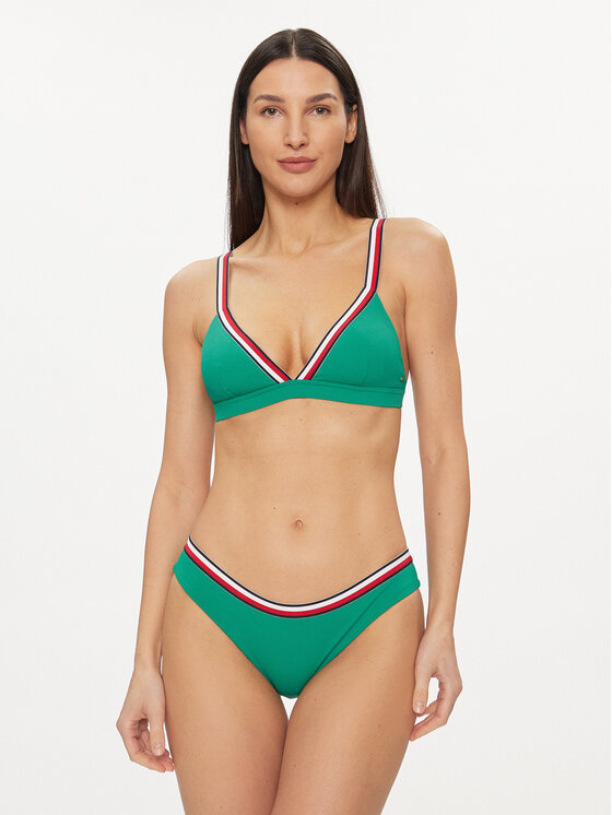Tommy Hilfiger Tommy Hilfiger Bikini partea de jos UW0UW05402 Verde
