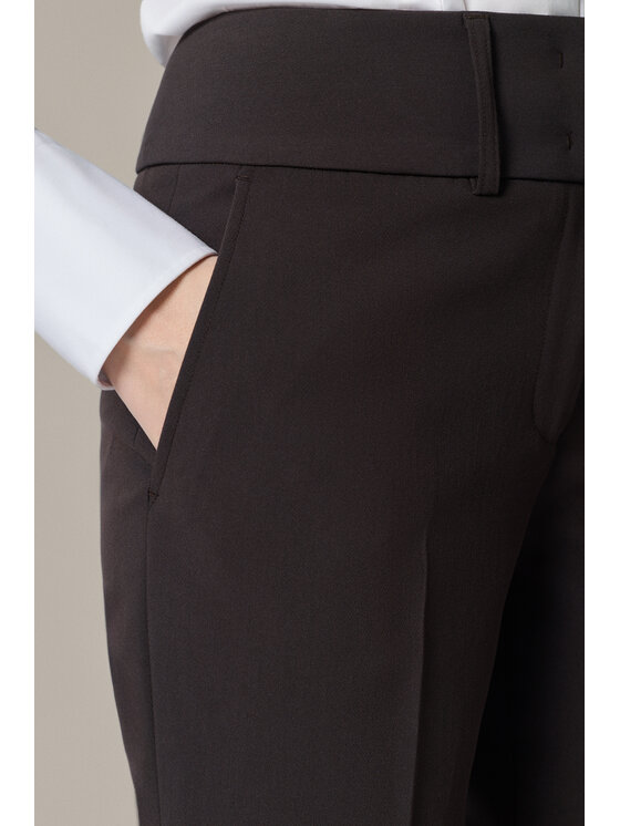 Lancerto Lancerto Spodnie materiałowe Donna SP073225000017 Brązowy Regular Fit