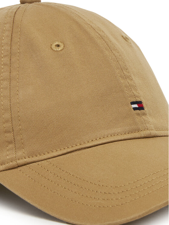 Tommy Hilfiger Tommy Hilfiger Nokamüts Essential Flag Soft Cap AW0AW17632 Beež