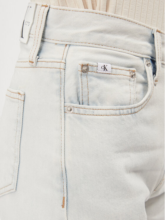 Calvin Klein Jeans Calvin Klein Jeans Džínsy J20J222139 Modrá Straight Fit