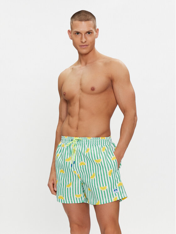 North Sails North Sails Шорти для плавання 673720 Зелений Regular Fit