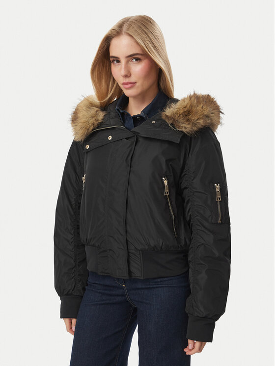 Liu Jo Liu Jo Zimska jakna WF6071 T714A Crna Regular Fit