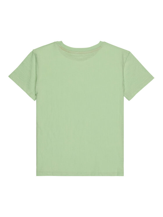 Roxy Roxy Póló Orchid Art ERGZT04142 Zöld Regular Fit