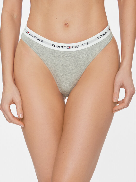 Tommy Hilfiger Tommy Hilfiger Бикини тип прашка UW0UW03835 Сив