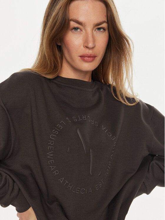 Athlecia Athlecia Jopa Damla EA243331 Rjava Loose Fit