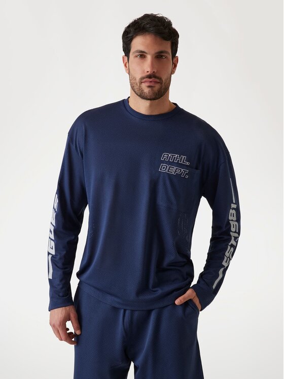 Guess Guess T-Shirt 174611 Niebieski Classic Fit