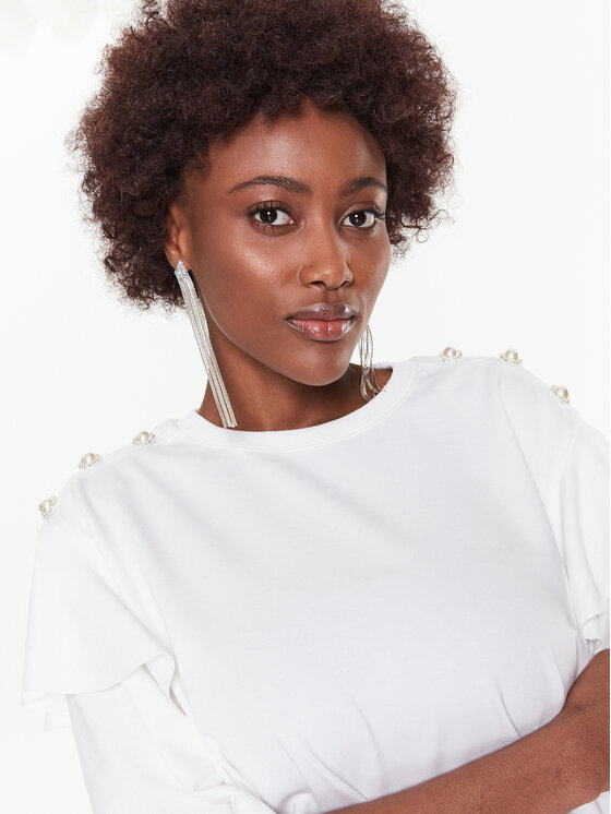 Custommade Custommade Blusa Martina 999140105 Bianco Regular Fit