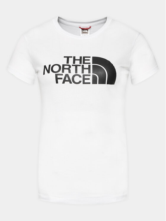 The North Face The North Face T-Shirt Easy Tee NF0A4T1Q Biały Slim Fit