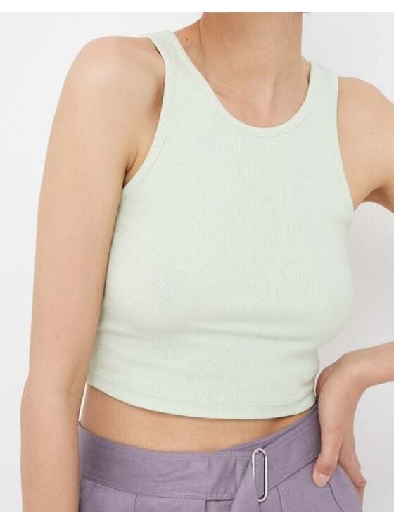 Pepe Jeans Pepe Jeans Top PL505578 610 Zelená Regular Fit