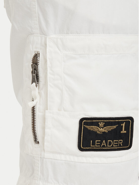 Aeronautica Militare Aeronautica Militare Stoffshorts 261BE0041UCT01122 Weiß Regular Fit