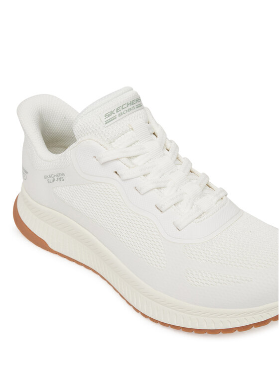Skechers Skechers Sneakersy BOBS Squad 4 - Staple Look 117624/WHT Biały