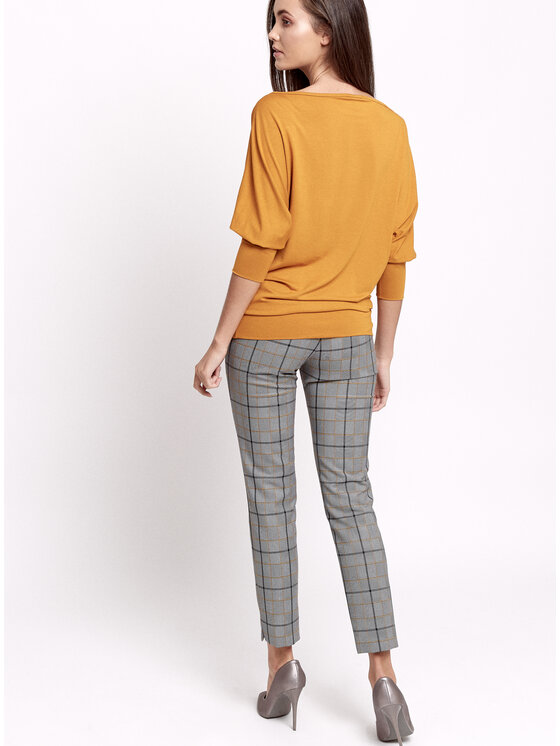 Bubala Bubala Bluzka Musztarda Żółty Loose Fit