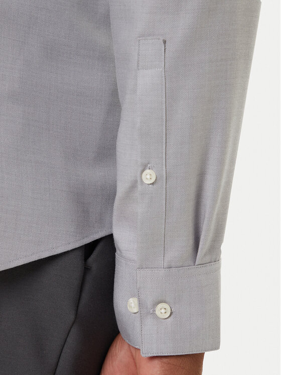 Calvin Klein Calvin Klein Košile LV019EU066 Šedá Slim Fit