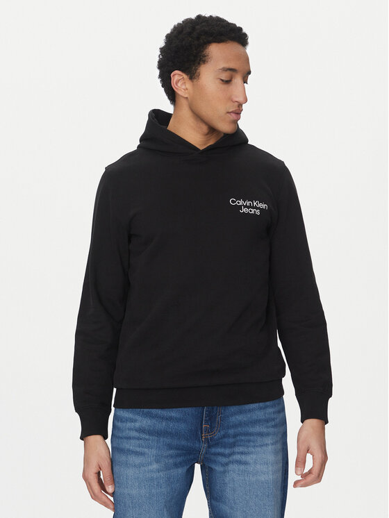 Calvin Klein Jeans Calvin Klein Jeans Μπλούζα Eclipse J30J325159 Μαύρο Regular Fit
