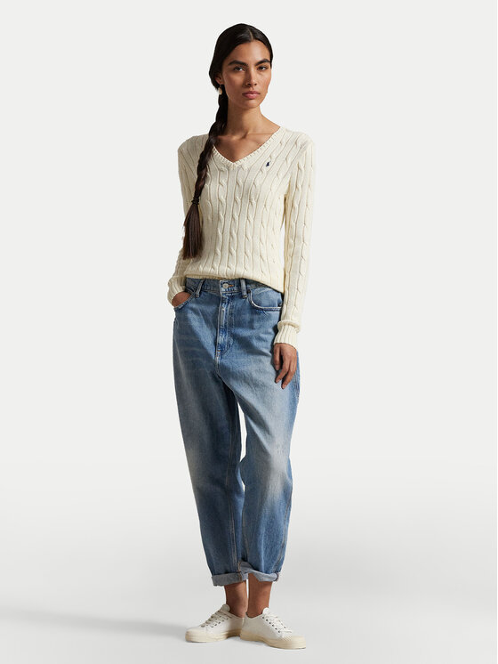 Polo Ralph Lauren Polo Ralph Lauren Megztinis 211891641009 Écru Regular Fit