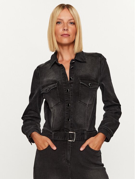 Morgan Morgan Kezeslábas 232-PAPIL Szürke Slim Fit