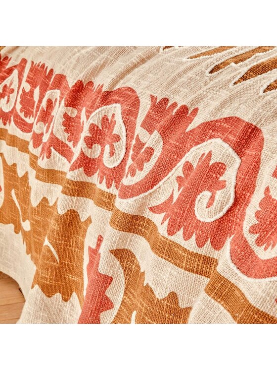 MIAhome MIAhome Narzuta na łóżko bawełniana 240x260 cm Sienna Kolorowy