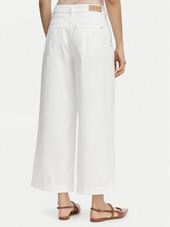 JOOP! JOOP! Jeansy Enrica-C 30102760 Biały Wide Leg