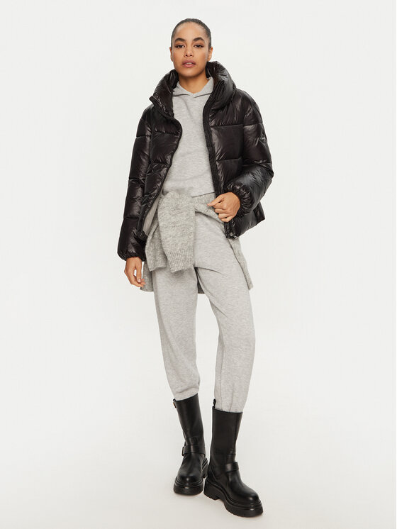 REPLAY REPLAY Kurtka zimowa W7855 .000.84988 Czarny Regular Fit