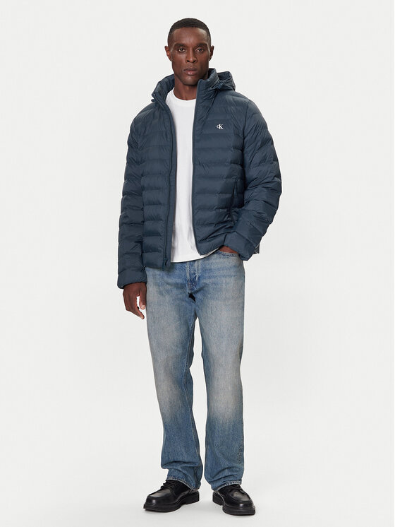 Calvin Klein Jeans Calvin Klein Jeans Winterjacke LV04RC511G Blau Regular Fit