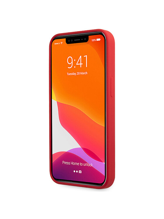 Guess Guess Etui na telefon iPhone 13 Pro Max Czerwony