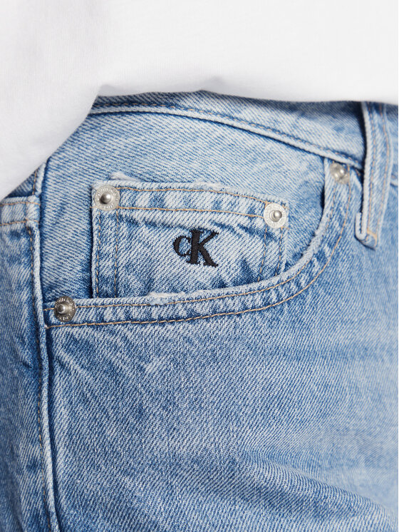 Calvin Klein Jeans Calvin Klein Jeans Jeans hlače J20J220195 Modra Regular Fit
