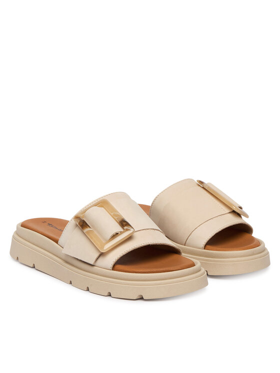 Tamaris Tamaris Шльопанці 1-27234-44 Écru