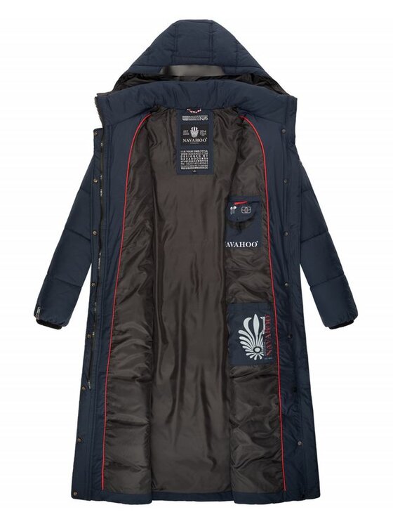 Navahoo Navahoo Kurtka zimowa Isalie Granatowy Casual Fit