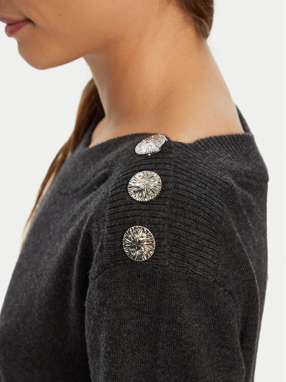 Morgan Morgan Pullover 242-MCHOU Grau Regular Fit