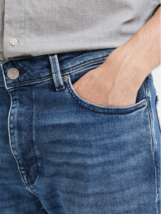 Selected Homme Selected Homme Džínsy Leon 16087777 Modrá Slim Fit
